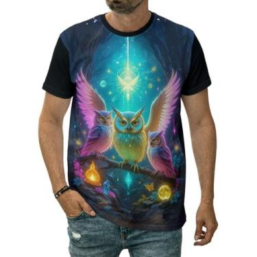 Imagem de Camiseta Coruja Voo Silencioso Instinto Caçador Noturno - Darkwood, GG