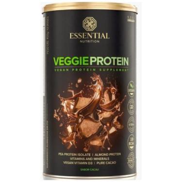 Imagem de Veggie Protein Cacao (455g) - Essential Nutrition