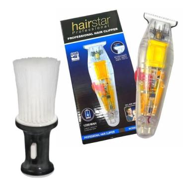 Imagem de Máquina De Acabamento Hairstar Km-266 + Espanador Talqueira