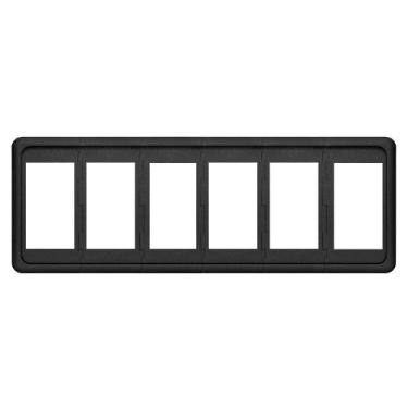 Imagem de Painel de montagem Blue Sea 8260 Contura Switch 6 posições eletrônicos de consumo