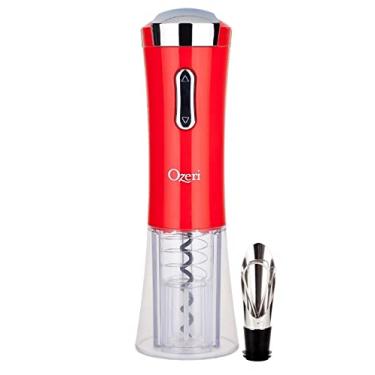 Imagem de Ozeri Abridor elétrico de vinho Nouveaux II com cortador de lacre e tampa