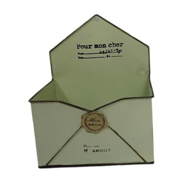 Imagem de Ｂｅｓｇａ Cesta de porta de flor do plantador de parede de metal chic, vaso de parede rústico para o jardim da externa interna da fazenda, Verde