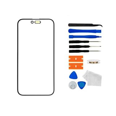 Imagem de Kit de substituição de lente de vidro para iPhone Xs Max Screen original, peça de reposição de lente de vidro para iPhone Xs Max 6,5 polegadas com kit de adesivo e ferramenta.
