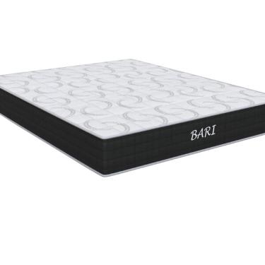 Imagem de Colchão King Size De Espuma D45 Bari (malha) 24x193x203cm Pre
