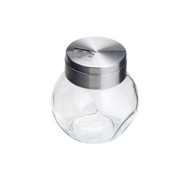 Imagem de Pote De Vidro Porta Temperos Transparente Com Tampa 200 Ml