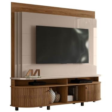 Imagem de Estante Home Para Tv 65 Polegadas Daytona Fendi Naturale Madetec