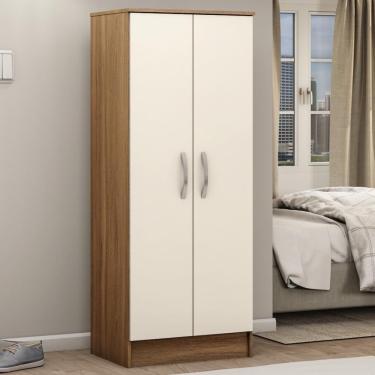 Imagem de Armário Multiuso Sapateira 2 Portas Boston - Amêndola Touch-off White Amêndola Touch-off White