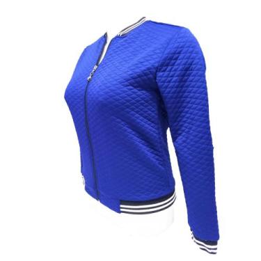 Imagem de Jaqueta Bomber Matelasse Feminina,casaco Frio Moda Blogueira - Mileyso