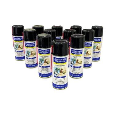Imagem de Congelante Aerossol Implastec 125ml 150g (Caixa com 12 Peças)