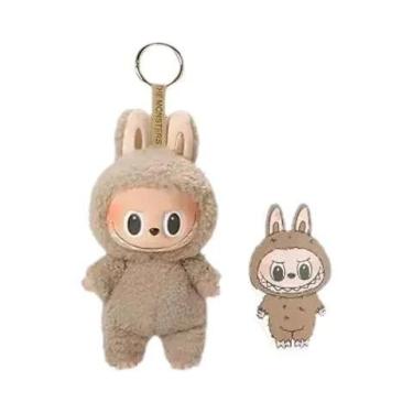 Imagem de Chaveiro De Vinil Labubu Fofo, Figura De Anime, Caixa Surpresa, Réplic