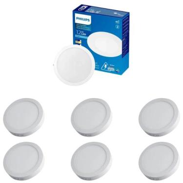 Imagem de 7 Painel Plafon Led 12w Philips Embutir 3000k Quente Bivolt