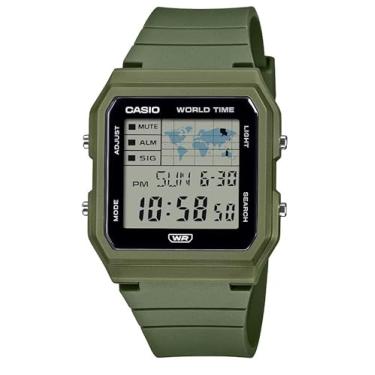 Imagem de Casio Pop Série LF-30W | Iluminador LED | Hora Mundial | Cronômetro, Verde
