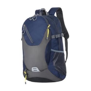 Imagem de oshhni Mochila de caminhada, mochila de escalada, bolsa de viagem multiuso, bolsa esportiva, para ciclismo, para caça ao ar livre, Azul Escuro
