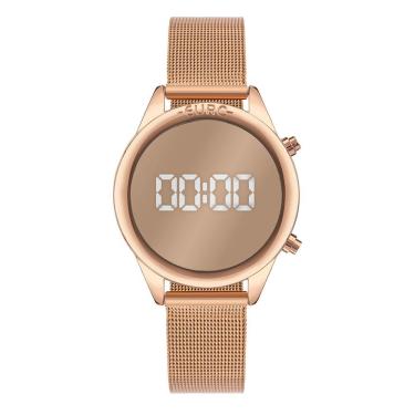 Imagem de Relógio Euro Feminino Fashion Fit Reflexos Rosé - Euds8054ab-4j Euds8054ab-4j