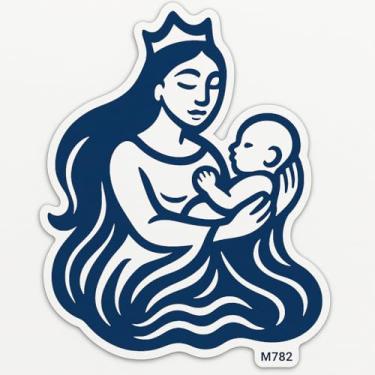 Imagem de Adesivo Carro/Moto: Bebê a Bordo - Iemanjá