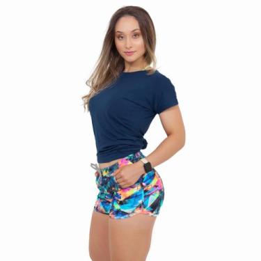 Imagem de Shorts  térmico Poliamida com bolso filtro UV - Berenice fitness cicli
