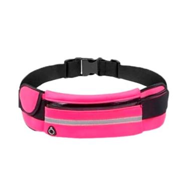 Imagem de Pochete Corrida Impermeável Fitness – Compacta e Versátil para Celular, Chaves e Dinheiro | Ideal para Atividades ao Ar Livre (Rosa)