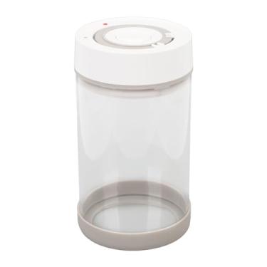 Imagem de Acouto Lata Elétrica de Vácuo Com Jarro de Vidro para chá, café, Nozes e Lanches - Bateria Embutida para Soluções de Armazenamento de Cozinha Em Casa (950ml)