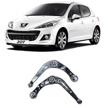 Imagem de Bandeja Peugeot 207 Dianteiro 2003 Até 2013 O Par - Premier Automotive