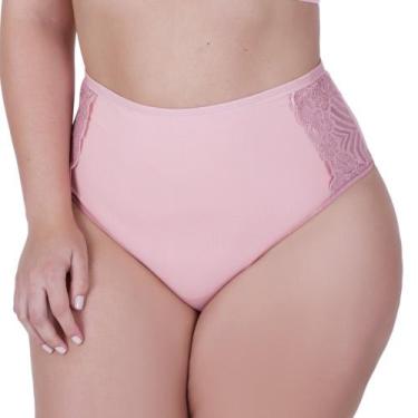Imagem de Calcinha cintura alta Plus size confortável 46 ao 54 - c2 HOT PANT - T