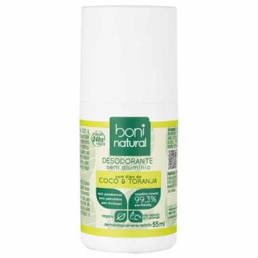Imagem de Desodorante Roll'on Boni Natural Coco & Toranja, 55ml
