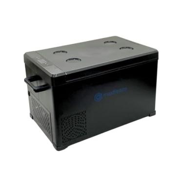 Imagem de Geladeira Portátil MAXFREEZE 12V 24V 110/220V Quadrivolt para Veículos e Aventuras Caminhão Ônibus Van Carro Trailer Motor Home para Trilha Camping Viagens (30 LITROS)