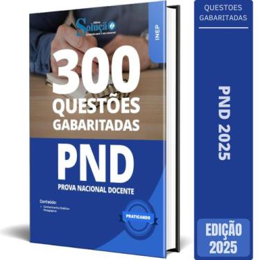 Imagem de Caderno Questões Pnd Cnu Professores 300 Questões - Editora Solucao