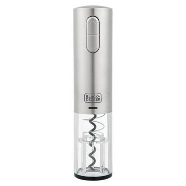 Imagem de Abridor de vinho em inox usb black+decker w10
