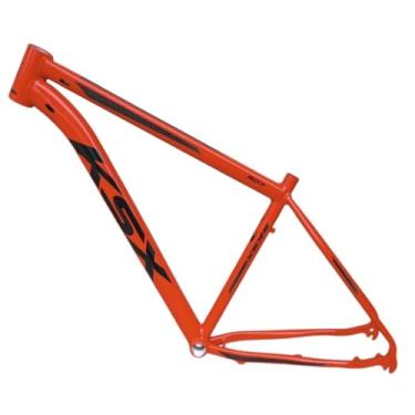 Imagem de Quadro KSX 100% Alumínio Liga 6061 Aro 29 Bicicleta Mountain Bike Cabeamento Interno Com Gancheira (LARANJA NEON (ADS PRETO), 19)