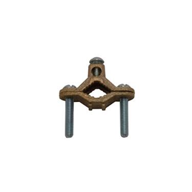 Imagem de COREX Braçadeira de aterramento de tubo de água bronze de 1/5.1 cm a 2.5 cm - Encaixe de conduíte de braçadeira de aterramento de alta condutividade