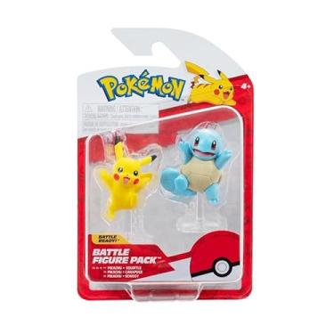 Imagem de Pokemon Battle Figure Pack: Squirtle and Pikachu