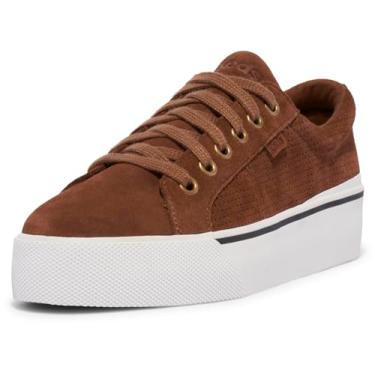 Imagem de Keds Tênis feminino Jump Kick Duo com cadarço, Camurça marrom Perf, 35