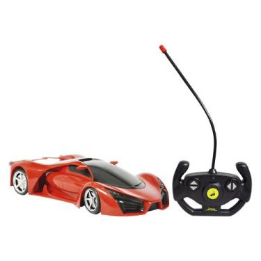 Imagem de Carro De Controle Remoto Esportivo Sem Fio Cores Sortidas DM Toys - DM