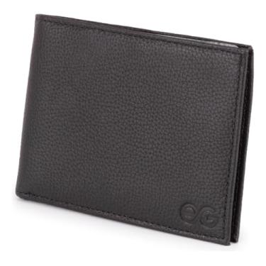 Imagem de Carteira Masculina Couro Para Documentos E Moedas Floater(Preto)