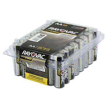 Imagem de Rayovac Pilhas alcalinas Ultra Pro AL-AA-48 1,5V - Pacote com 48