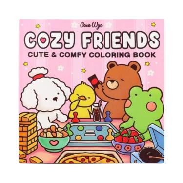 Imagem de Livro De Colorir Para Adultos E Adolescentes Criaturas Fofas E Assusta