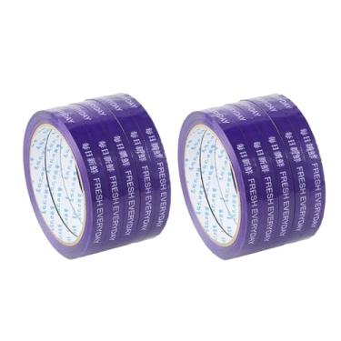 Imagem de MERIGLARE 10 peças fitas de vedação de saco comprimento 55m fitas seladoras de saco para embalagem de legumes pão lojas de bolo mercado agrícola, roxo