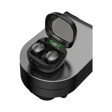Imagem de Fones De Ouvido Mini Invisíveis Bluetooth 5.3 HiFi Estéreo Sem Fio Com