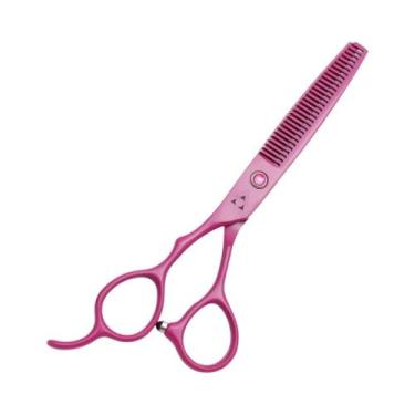 Imagem de Tesoura De Cabelo Profissional Para Mão Esquerda 5.5 6.0, Tesoura De D
