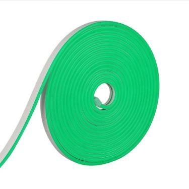 Imagem de Kit 2 Metros Fita De Led Neon Taschibra 8w/m Ip65 12v Verde