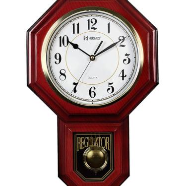 Imagem de Relógio Parede Carrilhão Gravatinha Musical Pendulo Herweg