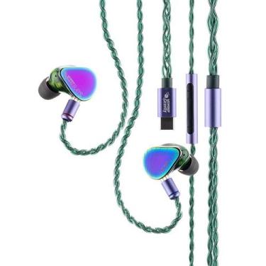 Imagem de Fones de ouvido para jogos Moondrop Rays USB-C com placa de som DSP pa