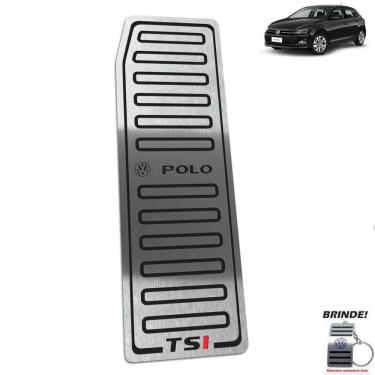 Imagem de Descanso De Pé Em Aço Inox Polo Tsi 2018 2019 2020 Preto