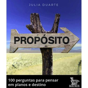 Imagem de Proposito: 100 Perguntas Para Pensa Em Planos E Destino