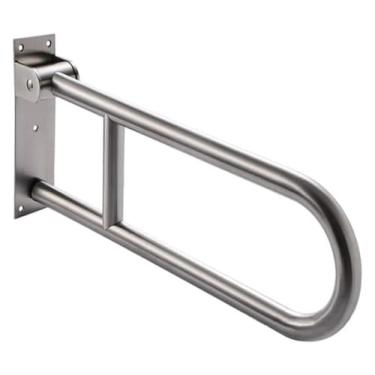 Imagem de Barra de apoio para banheiro, alça de segurança, trilhos para deficientes de banheiro, corrimãos de vaso sanitário, trilhos estáveis para idosos