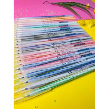 Imagem de Caneta  Cis Spiro clean, vermelha