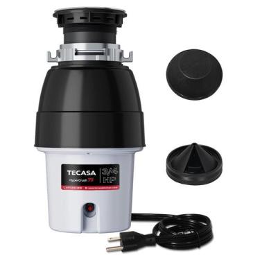 Imagem de Triturador de lixo TECASA HyperCrush 75 3/4 HP para pia de cozinha