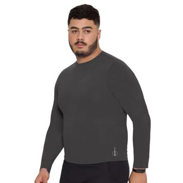 Imagem de Camisa Térmica Selene Proteção UV50+ Plus Size Masculina