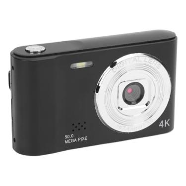Imagem de Câmera Digital 4K 50MP com Zoom 8× tela de 2,3'', Filmadora HD para Vídeo, Vlog e Fotografia | Autofoco, Tela LCD Flip, Sensor CMOS Compacta