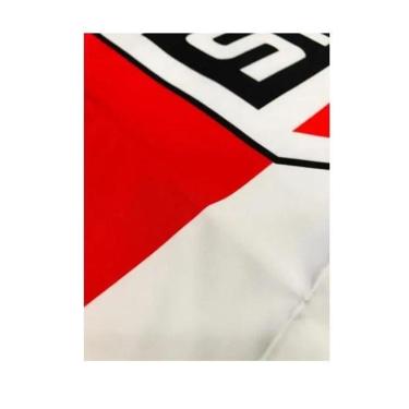 Imagem de Bandeira São Paulo Oficial 2 pano Estampada Duplada 128x90cm-Unissex